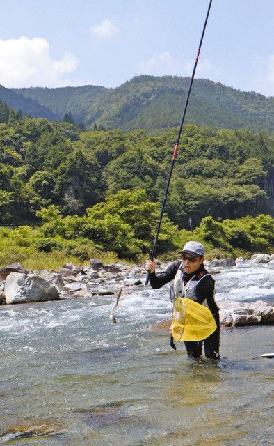 鮎の道は父の道　岐阜県下呂市・馬瀬川上流