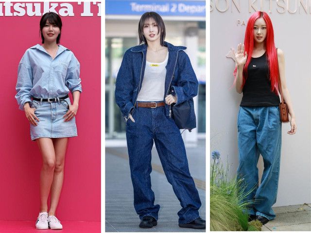 TWICEモモ、aespaジゼル、少女時代スヨンがお手本！ 2025夏の“デニムスタイル”最前線