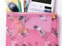 ムーミンの「メッシュポーチ」が3点も付く！　「素敵なあの人」10月号の付録がかわいすぎる