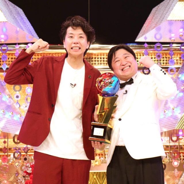 ニッポンの社長が「ダブルインパクト」初代王者…漫才＆コント二刀流で２８７５組の頂点、ケツは新婚で吉報