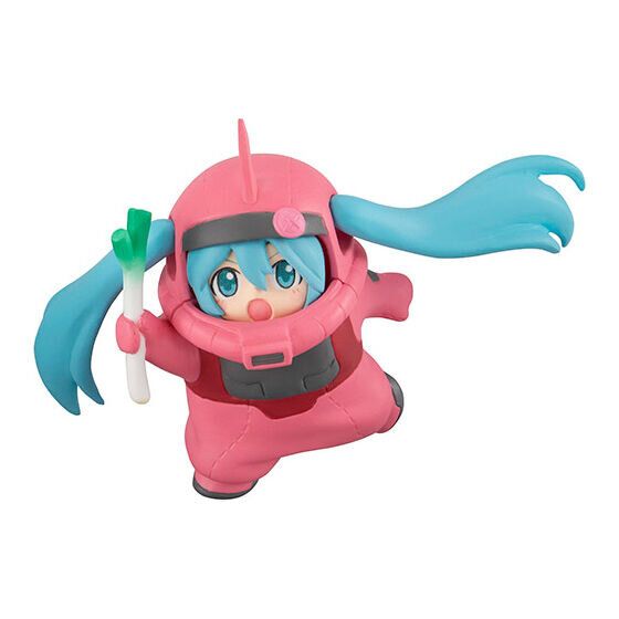 シャアザクぐるみの「初音ミク」が反則級の可愛さ!「45周年ガンダム」コラボイラストがフィギュア化