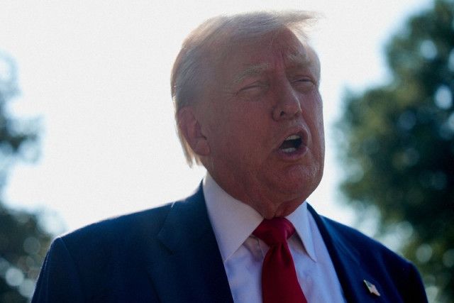 トランプ氏、EUと関税交渉合意は「五分五分」　27日にトップ会談