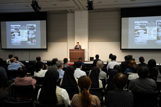 歩み振り返り、決意新た…長崎大医学部が原爆復興記念講演会