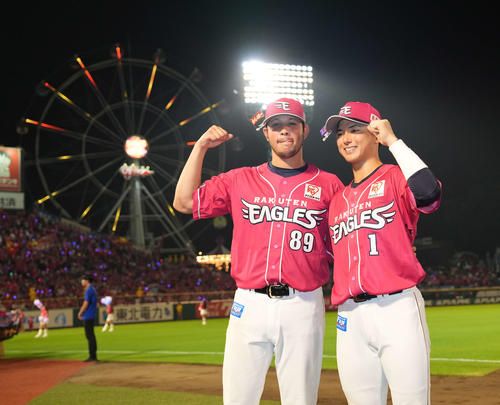 【楽天】ピンクユニ宗山塁が躍動「チームが勝てたので、この色いいんじゃないか」１発含む２打点