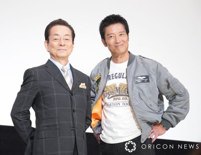 『相棒』水谷豊&寺脇康文、17年ぶり凱旋「ただいま!」 会場大歓声「右京さーん!」「薫ちゃーん!」