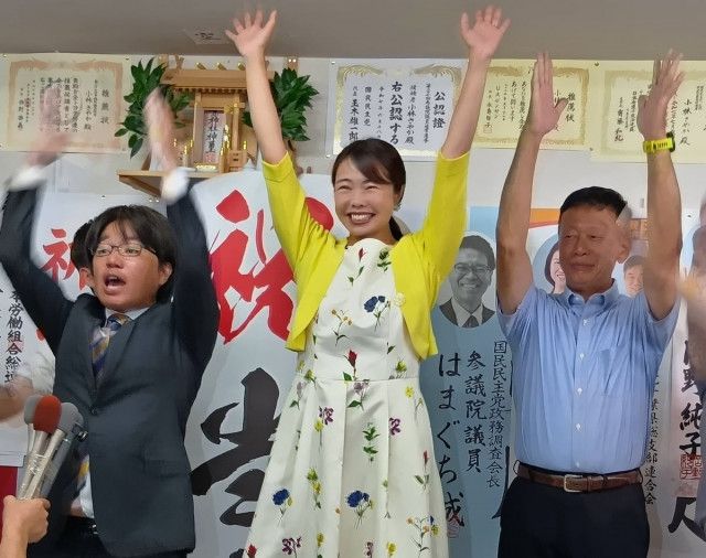 国民新人の小林さやか氏「責任の重さかみしめ政策実現したい」　参院千葉選挙区で当選確実