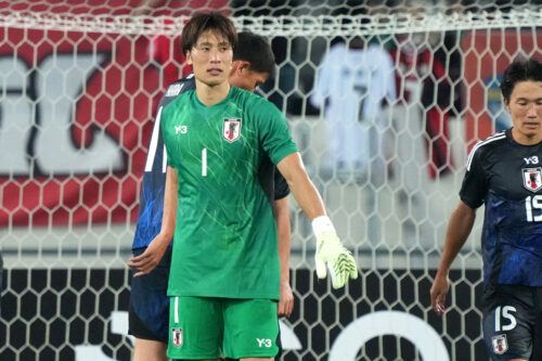 日本人2人目の大会最優秀GKに輝いた大迫敬介、韓国戦終盤の決定機セーブに「どこか1本来ると思っていた」