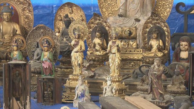 「金に困っていた」60か所から190点窃盗、被害総額は8000万円相当と判明　仏像窃盗事件　福島