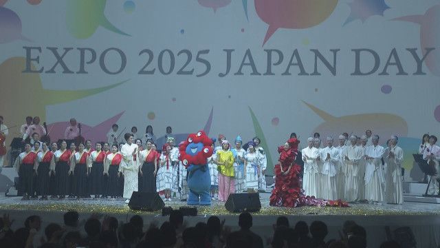 【速報】万博「ジャパンデー」式典開催　雅楽演奏やMISIAさんライブ、人気キャラのパレードも