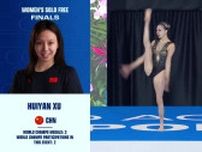 「この細い脚で...」“可愛い”から一変、中国19歳の迫力演技に解説者も脱帽「このような表情で泳がれると鷲掴みですね」圧巻“美”角度と完璧な回転技術で観客魅了