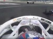 「当たってなかった？」ホンダvsホンダの同門バトルで“まさかの展開” 「かなり際どいところですね」捉えた接触の瞬間に反響