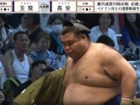 えっ…高安の土俵入り化粧まわしが“胸アツ”すぎる 直後に横綱土俵入りで再登場 館内喝采