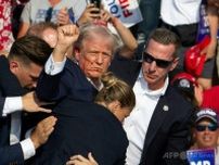 トランプ氏暗殺未遂事件やゆした風刺作家に無罪判決 独