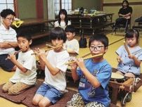 本番へ高まる士気　お囃子奏でる子どもら、田辺祭、和歌山