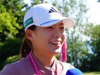 モチベーションは駄菓子と日本勢の活躍　渋野日向子は苦手なエビアン「絶対に去年よりは良くなっていると…」