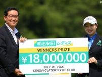 1350万円獲得の小祝さくらがトップ5入り　1位は佐久間朱莉【女子賞金ランキング】