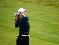 ＜速報＞渋野日向子、5試合ぶりの決勝Rはボギー発進　パーオン逃し2パット