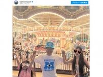 「フジモン幸せそう」藤本敏史、娘＆元妻・木下優樹菜とディズニーへ「愛されてますね」「姉妹で顔ちっちゃ」