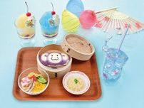 「ドラえもん F’sキッチン」期間限定の“夏祭り”フェア開催♪ 「チンプイ」冷やし中華セットやかき氷パフェが登場