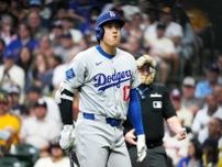 敵地で不満露わ、大谷の打席に同情の声「納得してないのも無理ない」　ド軍OBも「全然…」と指摘