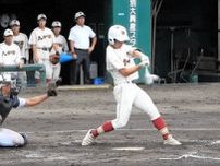 ミート力磨き「意地は見せた」　大分西の三原絢大捕手が反撃の適時打