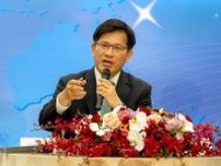 台湾外交部長が異例の訪日、古屋氏や高市氏らと会談　代表処を視察