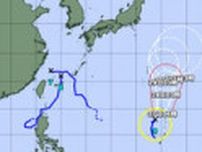 台風8号、熱帯低気圧に　鹿児島では線状降水帯のおそれ