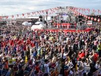 万博で62カ国3946人が「盆踊り」　ふたつのギネス新記録を達成
