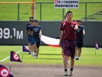 佐賀大会開幕へ　開会式の先導役は野球部員　猛暑対策で給水タイムも