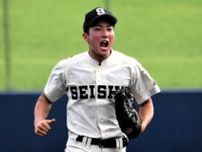 昨年の覇者を相手に接戦、最後まで食らいつく　青洲・山土井来斗主将