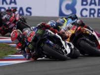 クアルタラロ、接近戦のスプリントで5位。クラッシュを避けたリンスは「ドミノ倒しになるところだった」／第12戦チェコGP