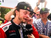 オリバー・ソルベルグが涙の総合初優勝。チャンピオン3名を退けトヨタGR初陣で頂点に／WRCエストニア