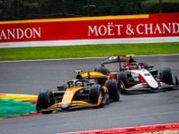 宮田莉朋、2位に繰り上がり。上位2台にペナルティ下る／FIA F2第9戦レース2