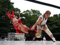 神取忍さんと井上貴子さん　白熱プロレスで地域盛り上げ　静岡県清水町「ふるさと大使」就任記念
