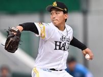 ソフトバンク・前田悠伍「プロ初勝利を挙げることができました。もっと勝っていけるように頑張ります」／プロ初勝利