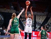 女子日本代表がオーストラリアに逆転負け…馬瓜ステファニーが19得点と奮闘