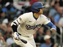 大谷翔平、初回の中前打「三振かホームランぐらいの気持ちで」「渋いヒットだが良かった」　2打数1安打で交代【MLBオールスター】