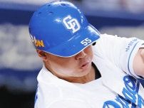 中日、6回に勝ち越し成功　4番・細川成也が左前に2点適時打　好投の先発マラーに今季3勝目の権利プレゼント