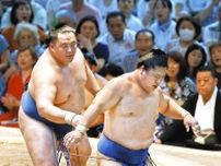 40歳・玉鷲、若隆景を突き出し1敗守る　”楽しむために努力”若々しく土俵に上がる姿に阿炎も賛辞【大相撲名古屋場所】