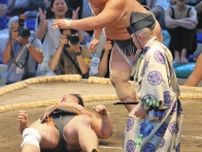 朝乃山、『玉鷲思考』で勝ち越し決める　関取復帰へ「あと一番が大事」白星締め誓う【大相撲名古屋場所】