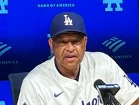 ロバーツ監督、快挙の大谷翔平の目標「今はチーム第一だと…」…「50本塁打は視野」、監督は存在の大きさ語る