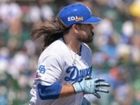 中日新外国人・チェイビス、来日第２打席は左飛 ソフトバンク・前田純の135キロを強振