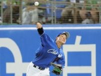中日・上林誠知、”レーザービーム”で失点防いだ　飛距離十分のライトフライで三塁走者の生還許さず