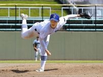 県岐阜商2年生右腕・柴田蒼亮、関商工打線を3安打完封「余裕を持って周りを見ながら投げることができた」【高校野球岐阜大会】