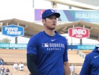 大谷翔平、7戦ぶりマルチも絶好機で2度凡退、世界最速左腕に左飛…ドジャースは逆転負けで2連敗、メイが痛恨2ラン浴びる