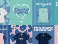 日本×POPカルチャー♡ROXY×TOKYO LOLLIPOPコラボT発売