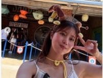 稲村亜美、素肌あらわのキャミコーデでLAを満喫「年々可愛くなりますね」