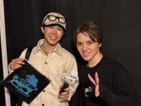 鈴木福が宇野昌磨にゾッコン告白“かっこよさに魅せられた”2ショット公開し反響「福くん顔ちっちゃ」