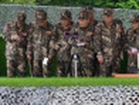 「無敵強兵の戦闘力を強化」金正恩氏、砲兵射撃競技を参観