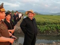 金正恩氏、軍傘下のナマズ養殖施設を視察